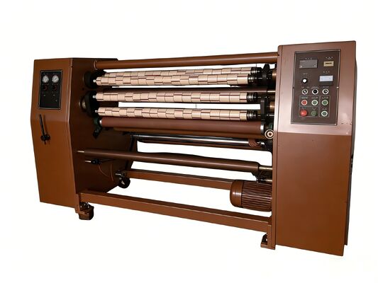 Smooth Pneumatic Tension Control Adhesive Tape Making Machine For OPP Tape Processing