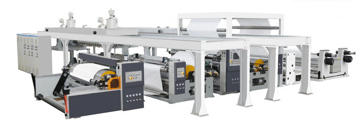Plastic Extrusion Laminating Machine For Advertising Light Box Cloth Waterproof
