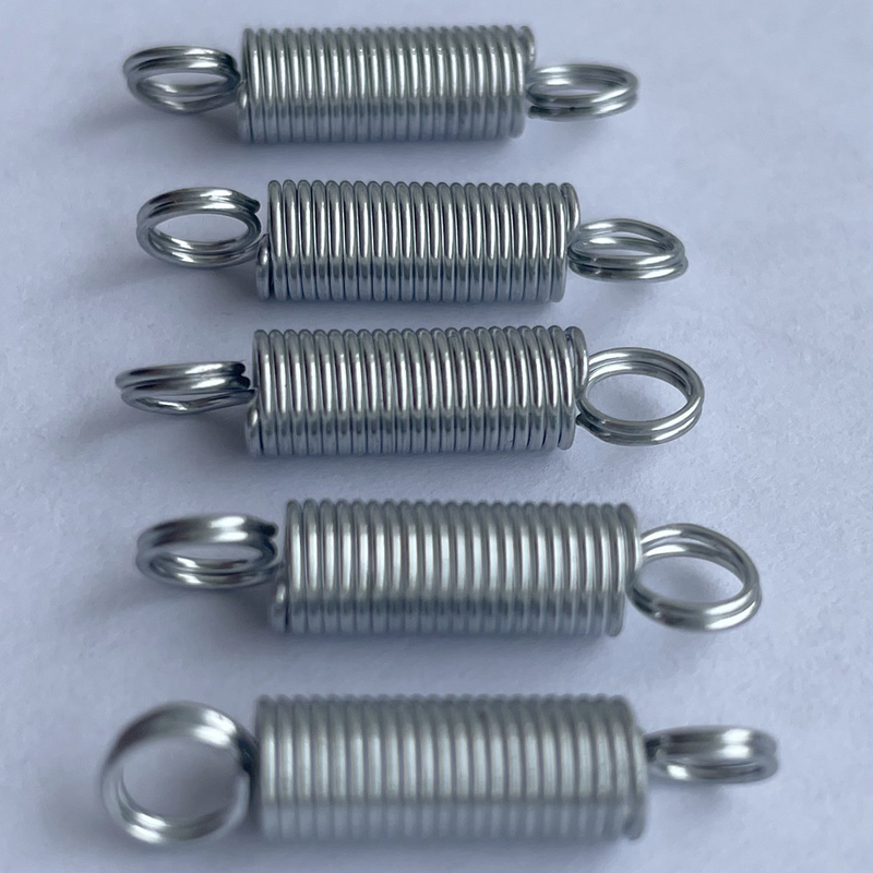 customize spring Long / Short Tension Spring For Small Cam Circular Loom Spare Parts