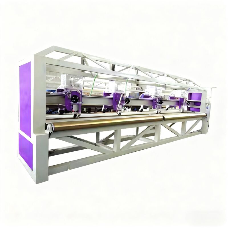 Plastic Tarpaulin Making Machine Multi Head PVC Welding Unit Stable Output Speed 100m Min