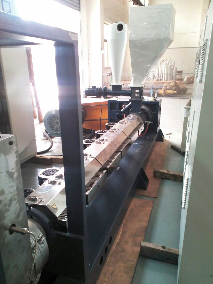 PP woven bag yarn Flat yarn Extrusion Machine Plastic Extruding Film Stretching Line 2000Tex