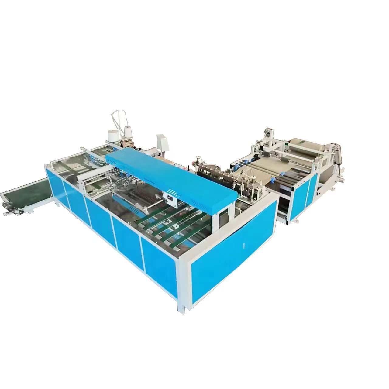 1300mm Integrated Cutting Sewing Machine Accurate Positioning Stable Output for Woven Sacks