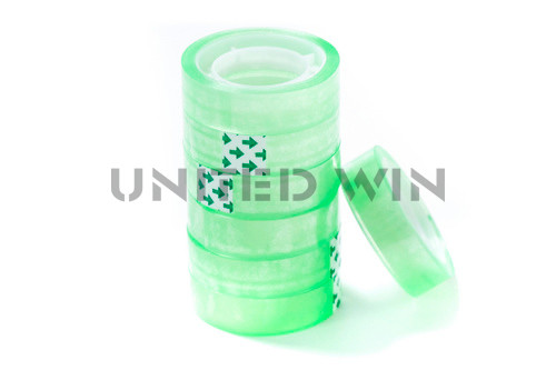 Office / School Tape Slitter Rewinder Super Clear Stationery Tape Slitting Making Machine